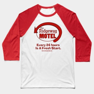 Ridgeway Motel - Red Logo Baseball T-Shirt